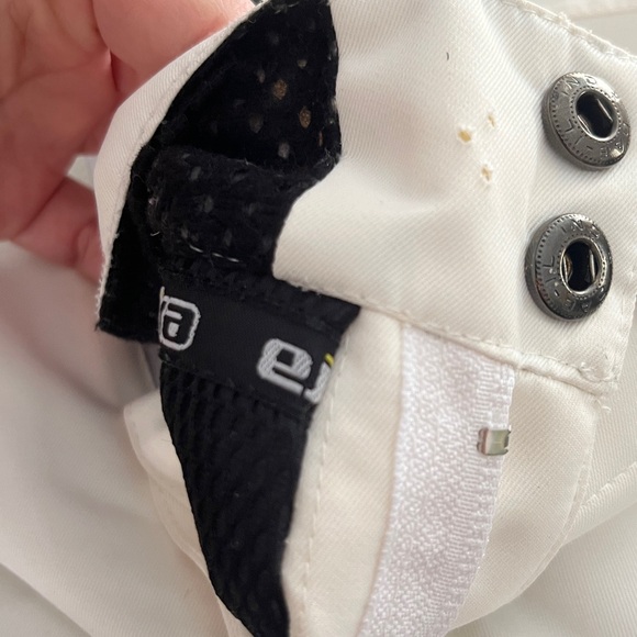 eira Ladies White Ski / Snowboarding Pants Style 5722 - Picture 14 of 16